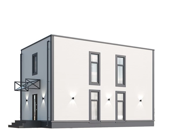 Интерьер Быстровозводимый дом LIGHT 118 БЕЛЫЙ